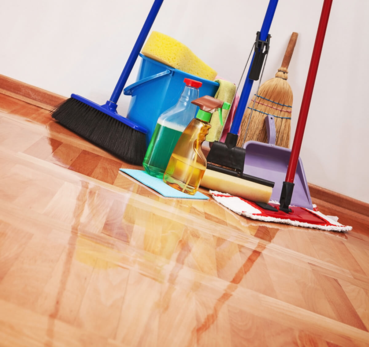 Post-construction janitorial cleaning supplies